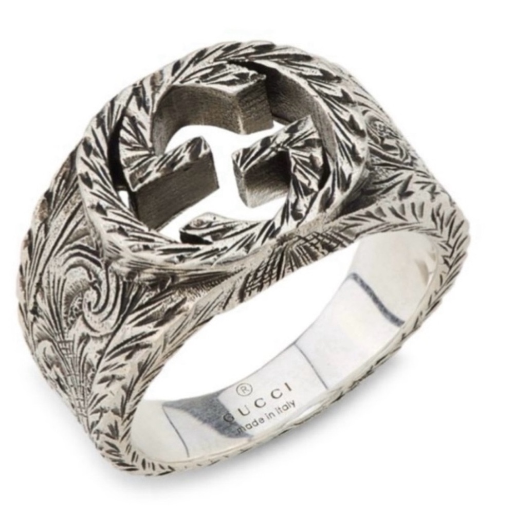 SALE !!!NWT Gucci Interlocking “G” Unisex‎ Ring - Picture 9 of 10